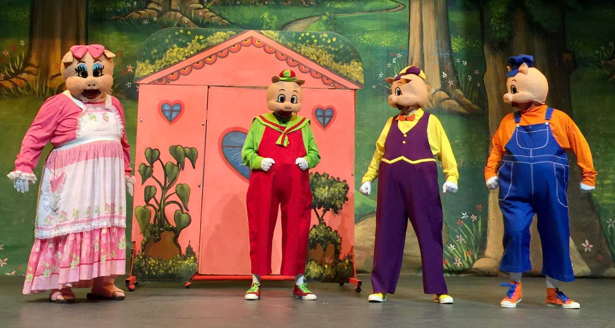 Los Tres Cochinitos llegan al teatro este domingo en Hermosillo