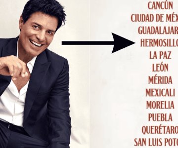 ¡Chayanne confirma concierto en Hermosillo!