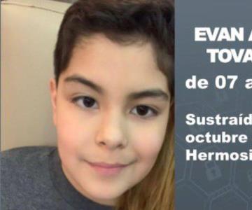 Buscan a Evan Alexander, menor sustraído de una escuela en Hermosillo