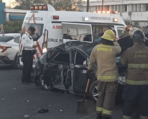 Fatal accidente deja una persona sin vida en la colonia Los Arcos