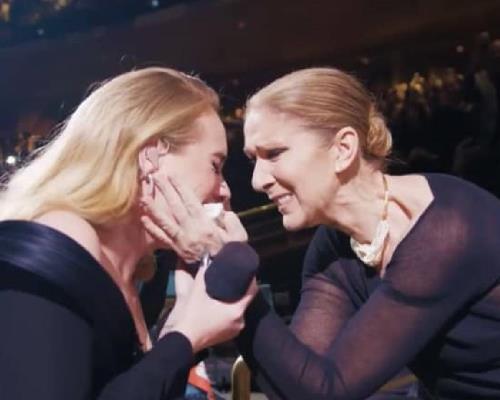 Adele manda mensaje a Céline Dion tras verla en su concierto