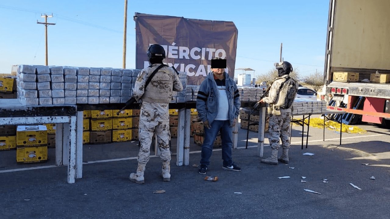 Droga decomisada en SLRC supera resultados de la CBP en Arizona