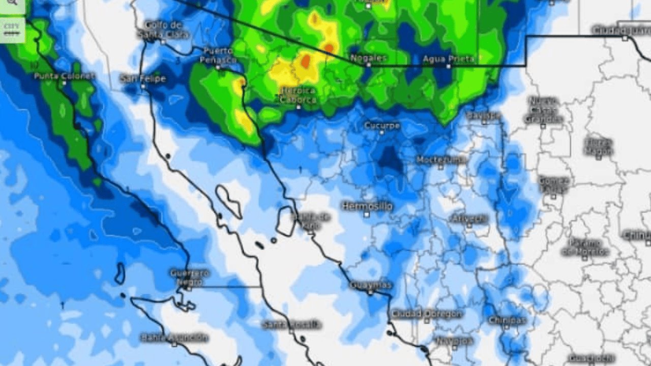 Frente frío provoca bajas temperaturas y aguanieve