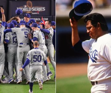 Dodgers festejan campeonato con tributo al mítico Toro Valenzuela