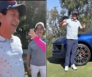 Saturnino Cardozo logra hoyo en uno y se queda con un Porsche