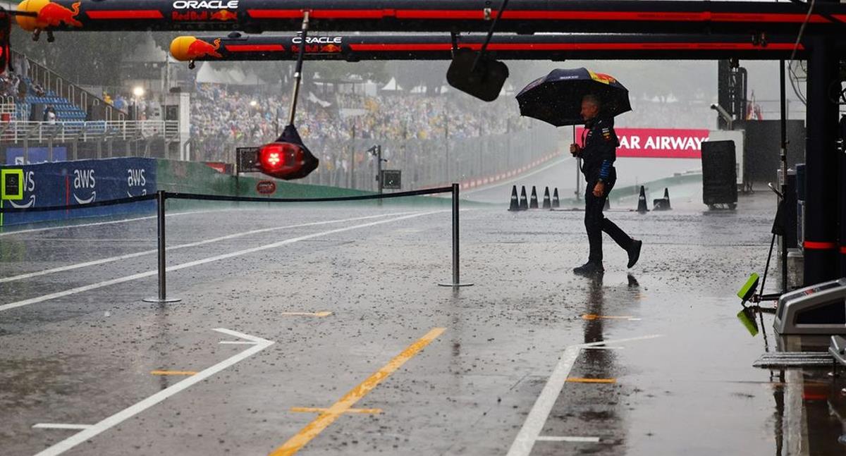 Clasificación del GP de Brasil se pospone por fuertes lluvias en Sao Paulo