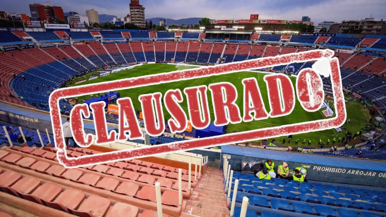 Partidos en riesgo por clausura del estadio Ciudad de los Deportes