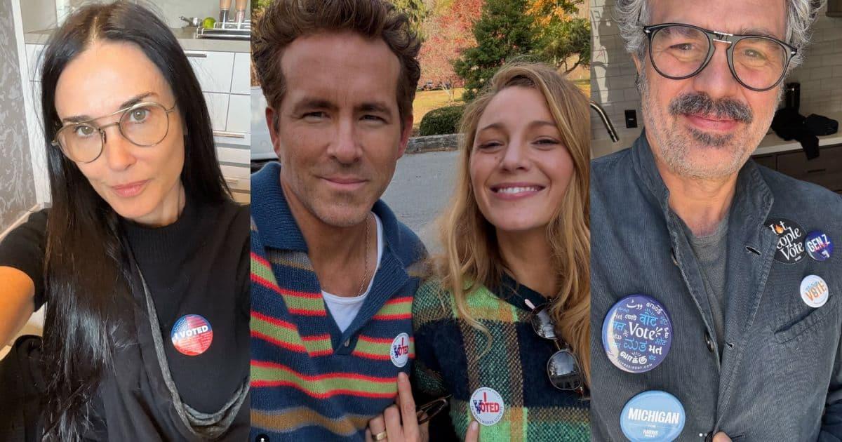 Celebridades de Hollywood participan en las elecciones de Estados Unidos