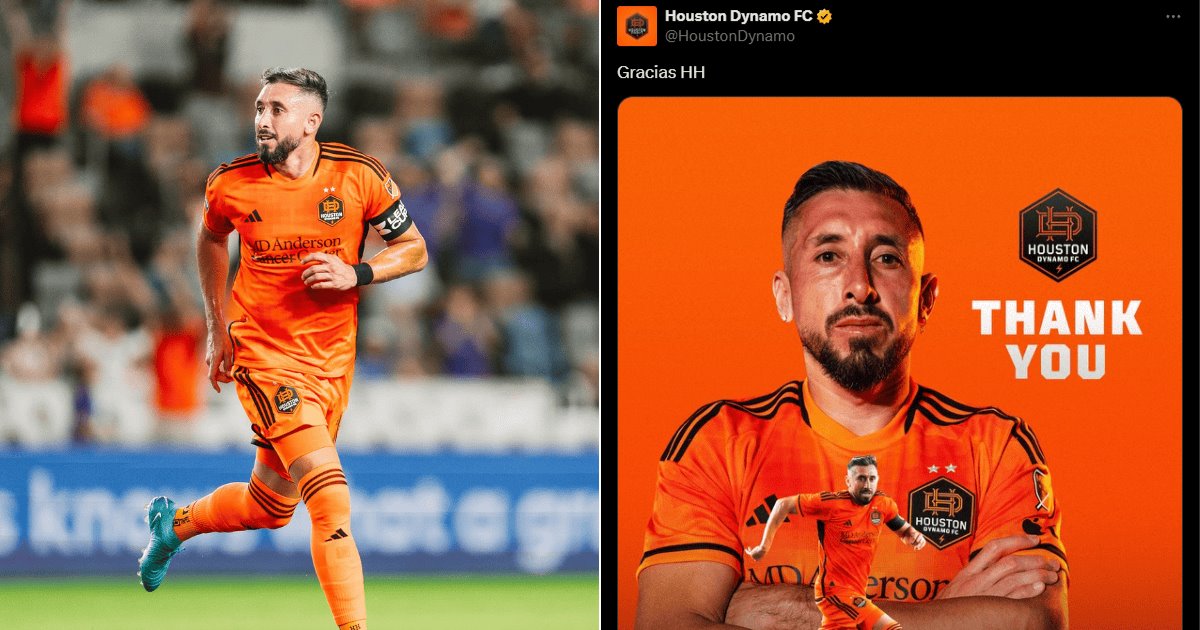 HH se queda sin club; Houston Dynamo no renueva su contrato