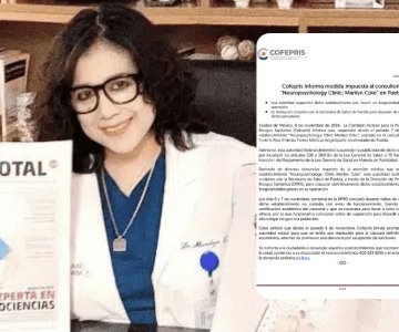 Cofepris denuncia a Marilyn Cote y busca clausura definitiva de su clínica