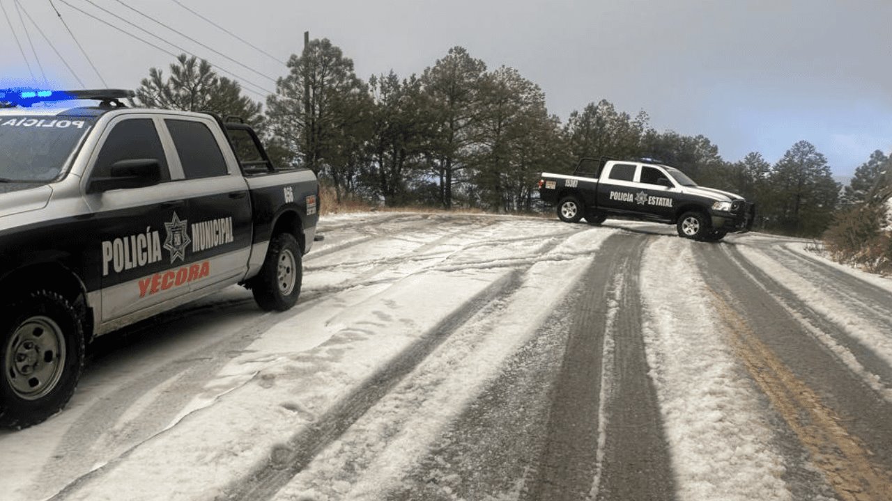 Se registra la primer nevada de la temporada invernal en Sonora