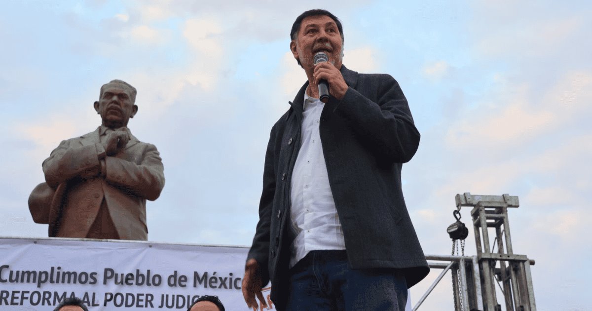 Fernández Noroña denuncia presunto robo en vuelo Hermosillo-CDMX