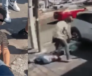 Hombre agrede a pareja de adultos mayores y atropella a múltiples personas