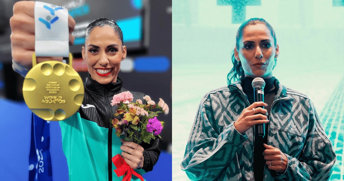 Nuria Diosdado se despide de la natación artística