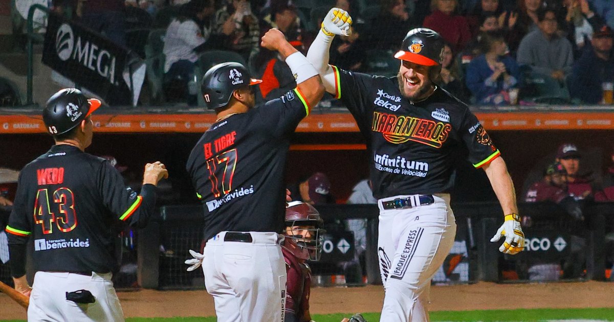 Isaac Paredes impulsa triunfo de Naranjeros en su primer juego del invierno