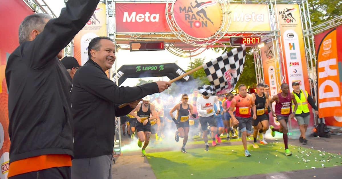 Celebran con éxito el Maratón Internacional de Hermosillo 2024