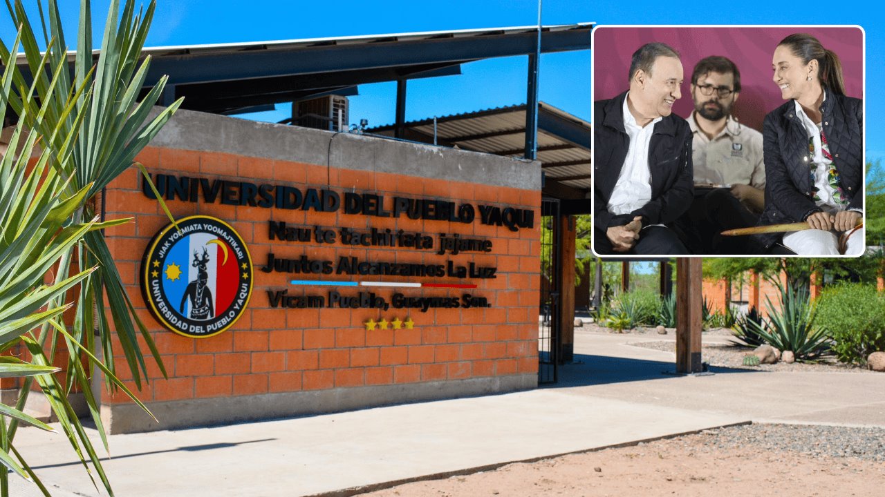 Entregan Durazo y Sheinbaum Universidad del Pueblo Yaqui en Vícam