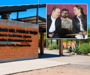 Entregan Durazo y Sheinbaum Universidad del Pueblo Yaqui en Vícam