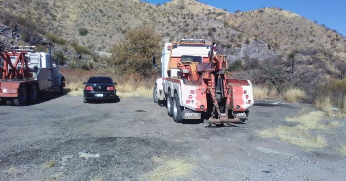 Tractocamión sufre accidente en carretera Ímuris-Cananea