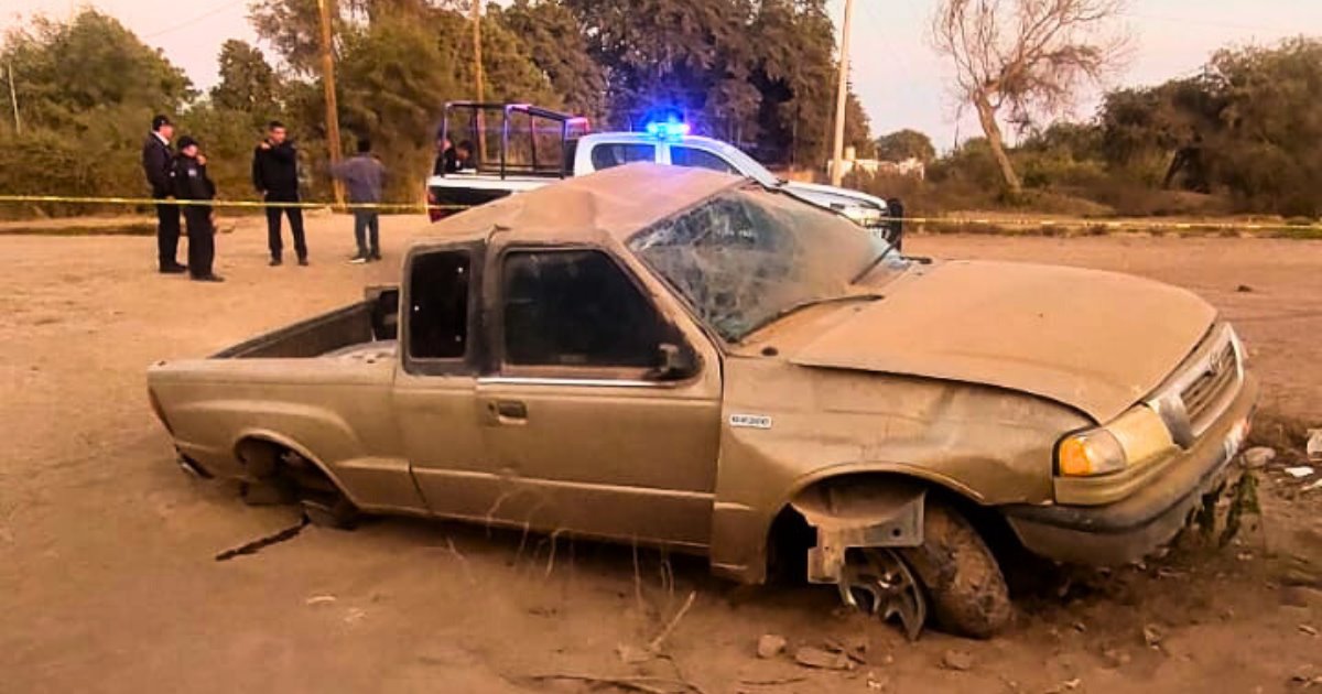 Hombre de 44 años fallece tras volcarse en Pueblo Yaqui