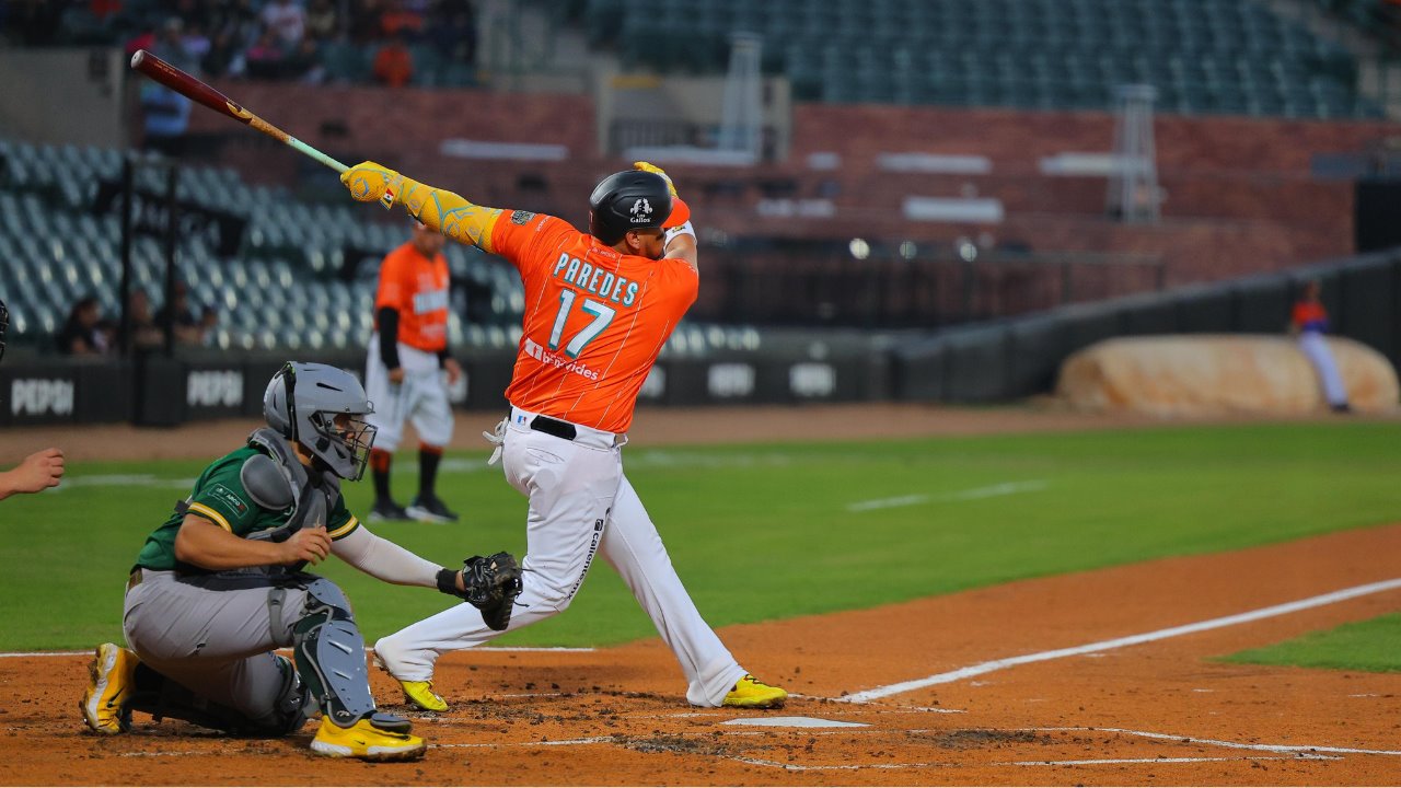 Regresa Isaac Paredes con Naranjeros de Hermosillo para la postemporada LMP