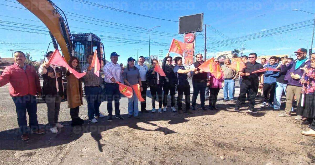 Inauguran obra de paso a desnivel en Colosio y Solidaridad