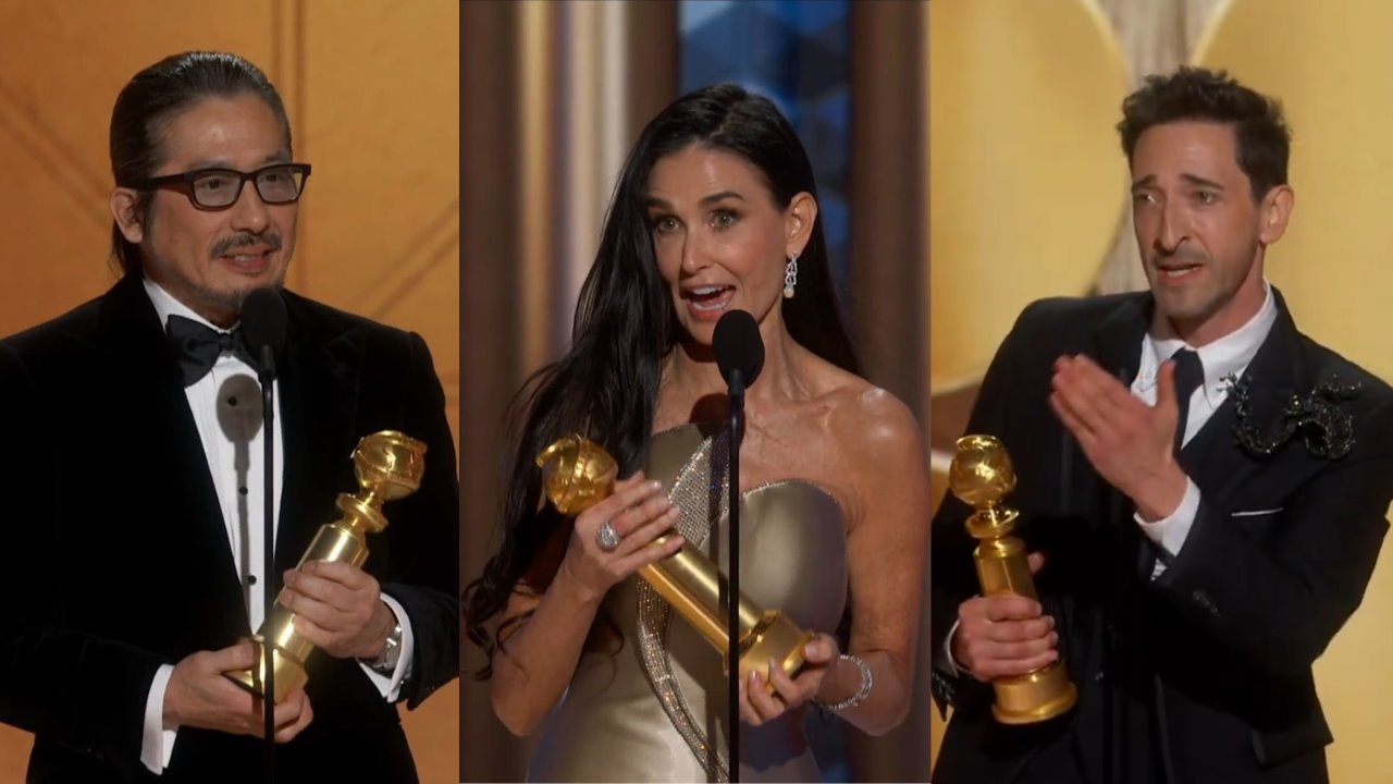 Estos fueron los ganadores de los Globos de Oro 2025