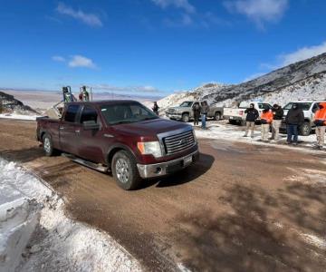 Reabren tránsito en frontera con Chihuahua tras nevada