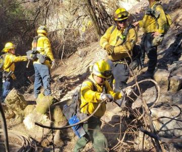 Delegación mexicana inicia búsqueda de víctimas en incendios en California