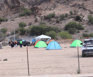 Familias invaden terreno al pie del Cerro de la Cementera