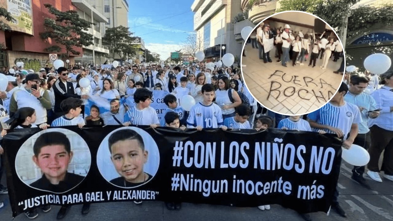 Irrumpen en Palacio de Gobierno de Sinaloa tras marcha por asesinato de familia