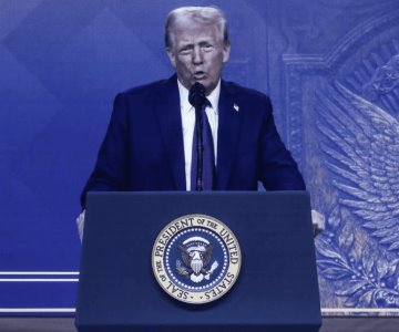 Arremete Trump contra Canadá en el Foro Económico Mundial