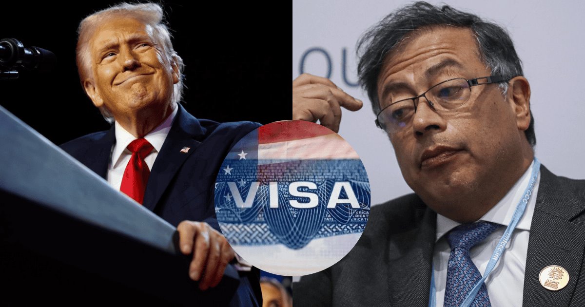 EU suspende emisión de visas en Colombia tras disputa entre Trump y Petro