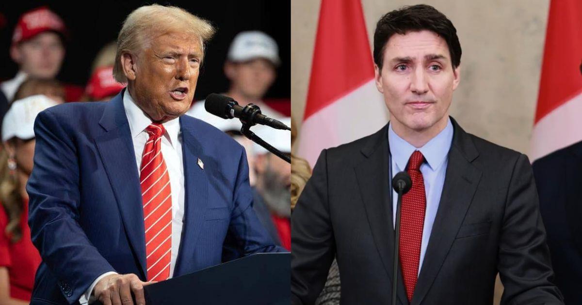 Donald Trump pausa aranceles a Canadá; sostiene acuerdo con Justin Trudeau