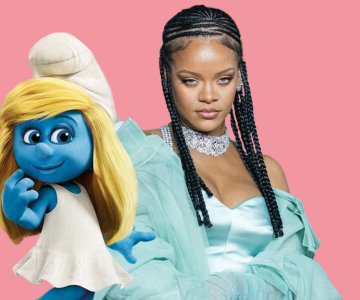 Rihanna da vida a Pitufina en tráiler  de filme Pitufos 