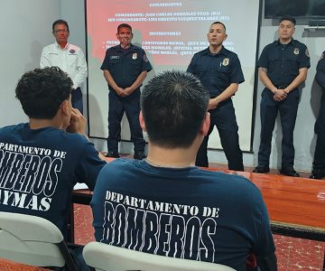 Academia de Bomberos capacitan a aspirantes