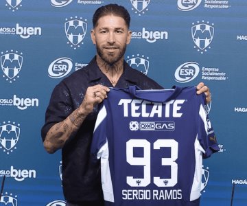 No me he cansado de ganar, Sergio Ramos en presentación de Rayados