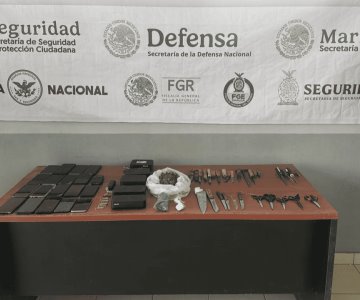 Decomisan celulares, drogas y armas punzocortantes en penal de Angostura