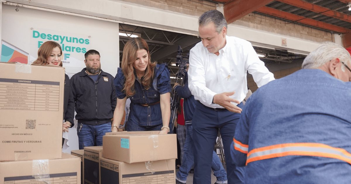 Dan banderazo a desayunos del Programa Alimentario 