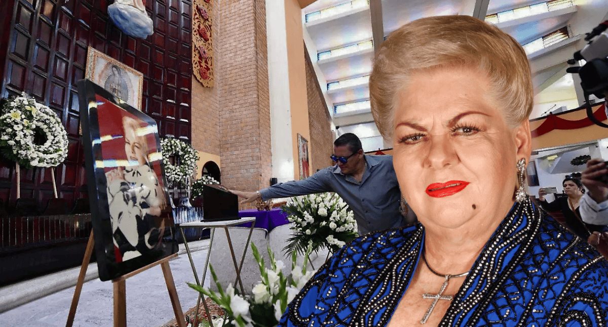 Despiden a Paquita la del Barrio con misa en Alto Lucero, Veracruz