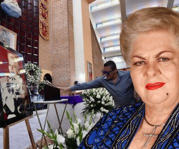 Despiden a Paquita la del Barrio con misa en Alto Lucero, Veracruz