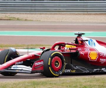 Hamilton muestra rápida adaptación a Ferrari en pretemporada de F1