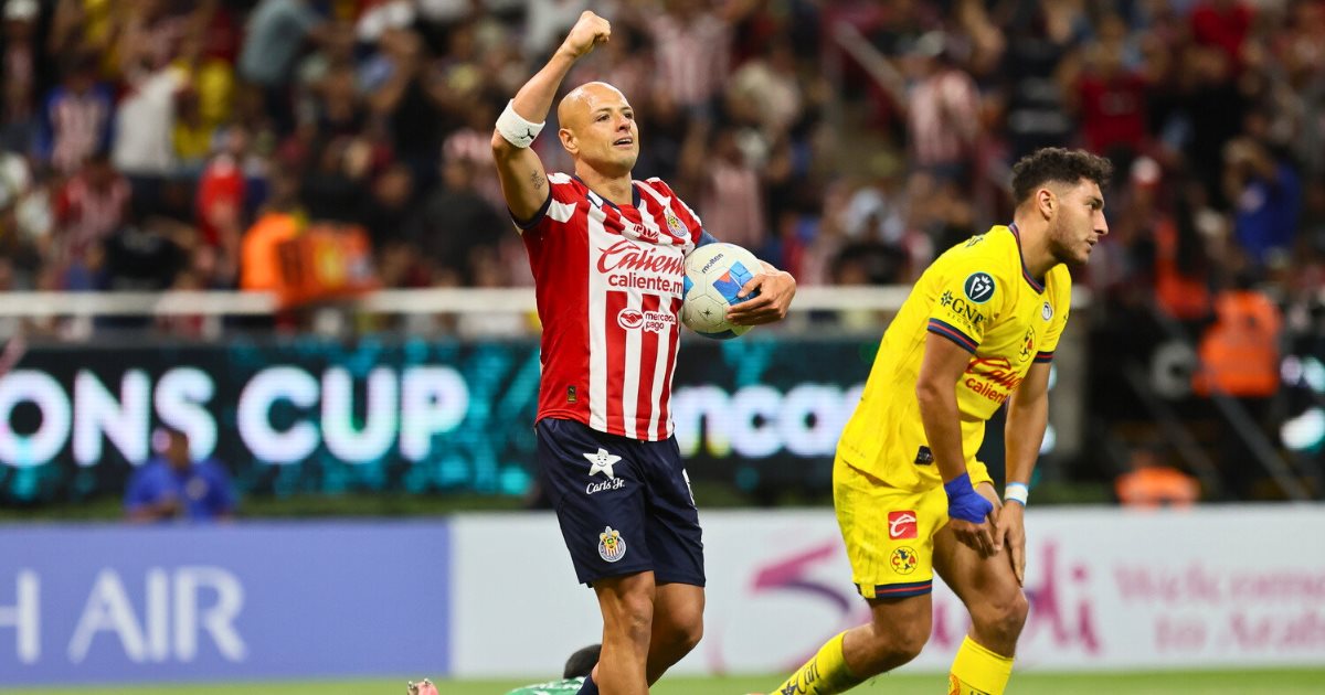 Autogol da ventaja a Chivas frente América en la ida de la Concachampions