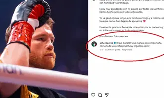 Est&aacute; Checo orgulloso del profesionalismo del Canelo &Aacute;lvarez
