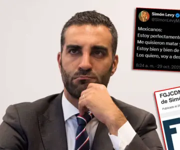 Confusión por la supuesta detención de Simón Levy: Denuncia atentado en EU Confusión por la supuesta detención de Simón Levy: Denuncia atentado en EU