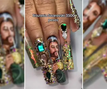 Viral: Mujer gasta 11 mil pesos en uñas buchonas de San Judas Tadeo Viral: Mujer gasta 11 mil pesos en uñas buchonas de San Judas Tadeo
