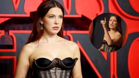 Millie Bobby Brown vive incómodo momento en la alfombra roja en Londres