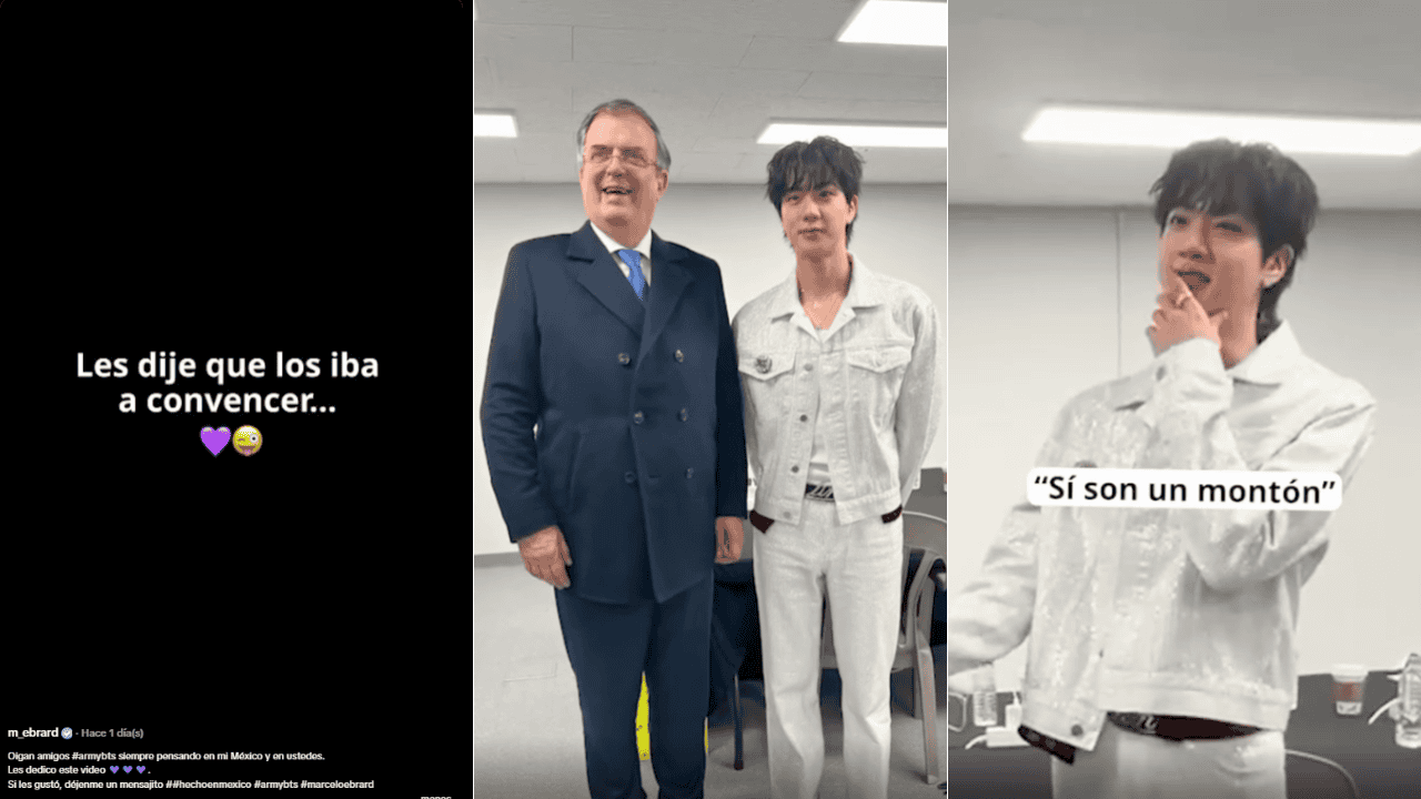 BTS en M&eacute;xico: la promesa viral de Marcelo Ebrard que hoy resurge