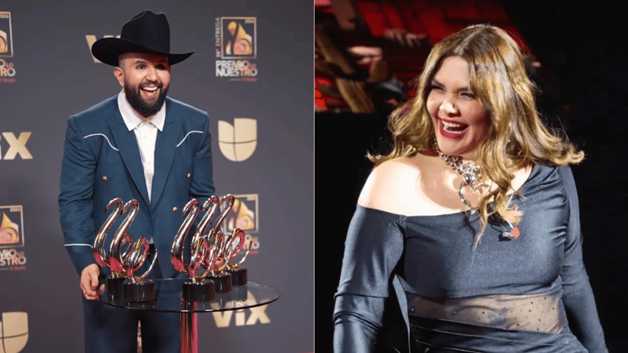 Carin León y Yuridia brillan en Premio Lo Nuestro