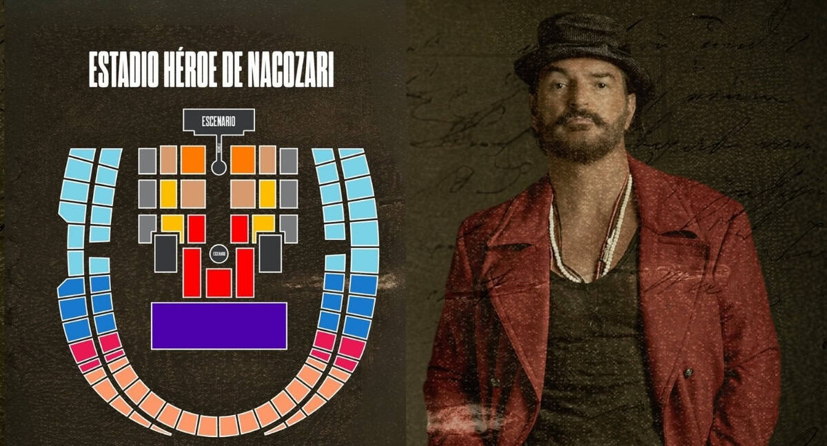 Arranca venta de boletos para concierto de Ricardo Arjona en Hermosillo